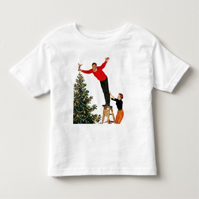 T-shirt Pour Les Tous Petits Écrimage de l'arbre (Devant)