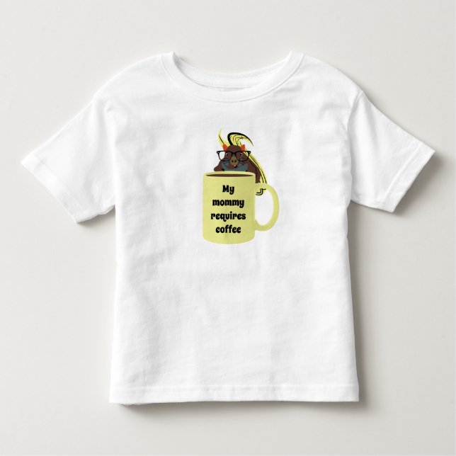 T-shirt Pour Les Tous Petits Écureuil malicieux #396 Tout-petit (Devant)