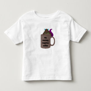 T-shirt Pour Les Tous Petits Écureuil Vilain #557 Tout-Petit