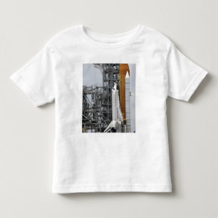 T-shirt Pour Les Tous Petits Effort de navette spatiale sur la plate-forme de