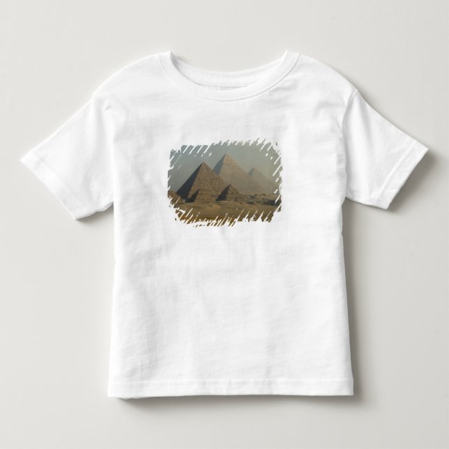 T-shirt Pour Les Tous Petits Égypte, Gizeh, complexe des pyramides de Gizeh, pl (Devant)