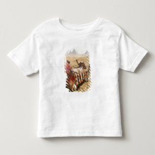 T-shirt Pour Les Tous Petits Égypte, Le Caire. Chameaux au repos