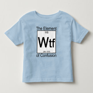 T-shirt Pour Les Tous Petits Élément WTF