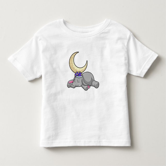 T-shirt Pour Les Tous Petits Elephant (Devant)