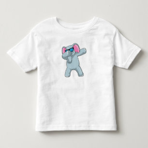 T-shirt Pour Les Tous Petits Elephant à Hip hop Dance Dab