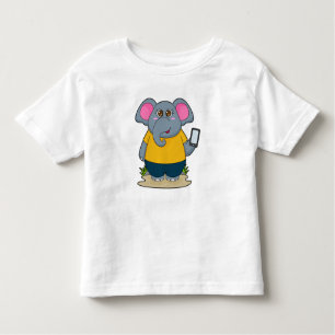 T-shirt Pour Les Tous Petits Eléphant avec mobile