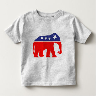 T-shirt Pour Les Tous Petits Eléphant GOP modernisé