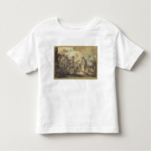 T-shirt Pour Les Tous Petits Eliezer et Rebecca au puits