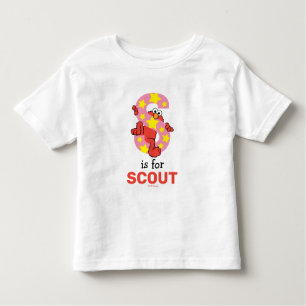 T-shirt Pour Les Tous Petits Elmo Alphabet Étoile S