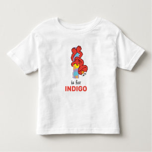 T-shirt Pour Les Tous Petits Elmo Alphabet I Crème glacée