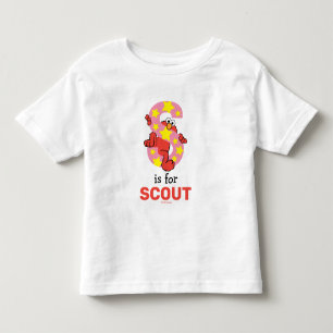T-shirt Pour Les Tous Petits Elmo Alphabet   S Étoile