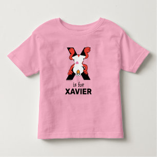 T-shirt Pour Les Tous Petits Elmo Alphabet X Xray