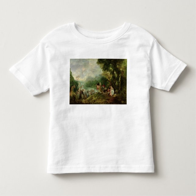 T-shirt Pour Les Tous Petits Embarquement pour Cythera, 1717 (Devant)