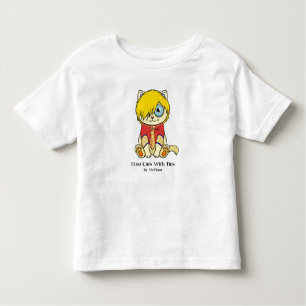T-shirt Pour Les Tous Petits Emo Les Chats Avec Cravates