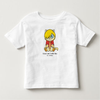 T-shirt Pour Les Tous Petits Emo Les Chats Avec Cravates