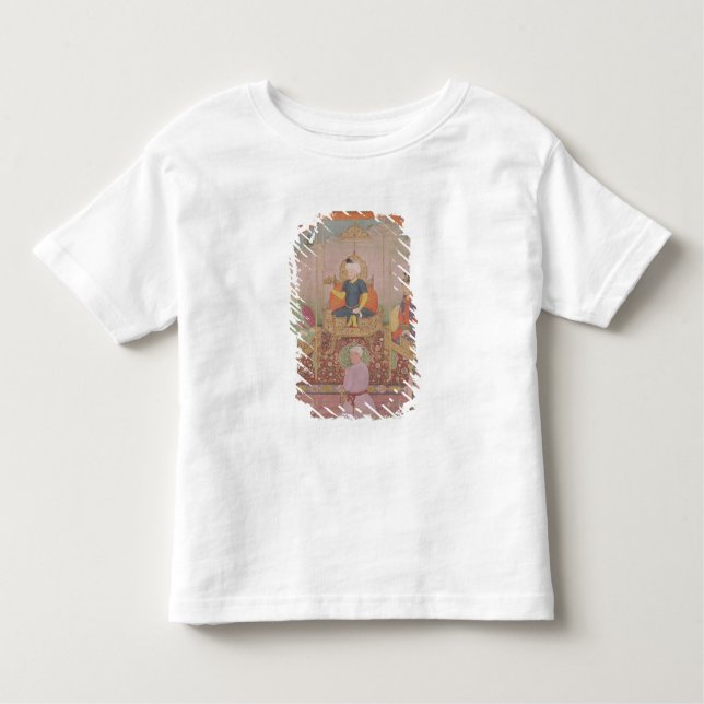 T-shirt Pour Les Tous Petits Empereur Babur de Mughal et son fils, Humayan (Devant)