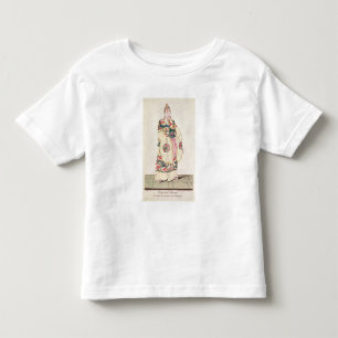 T-shirt Pour Les Tous Petits Empereur chinois en costume de cérémonie