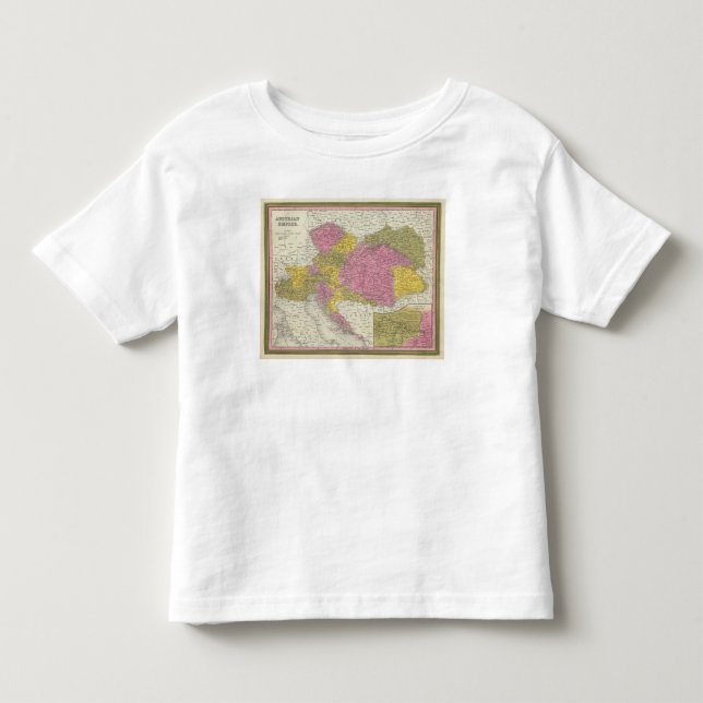 T-shirt Pour Les Tous Petits Empire autrichien 4 (Devant)