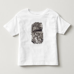 T-shirt Pour Les Tous Petits En cassant le volume à bord d'un bateau de thé 