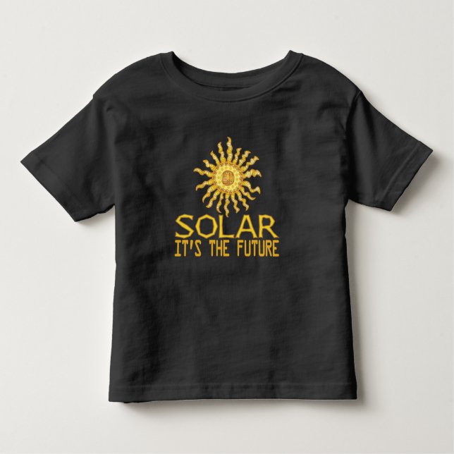 T-shirt Pour Les Tous Petits Énergie solaire (Devant)