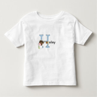T-shirt Pour Les Tous Petits Enfant en bas âge de la lettre H de Beatrix Potter