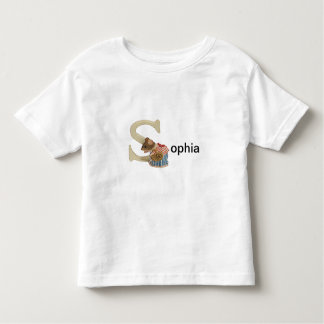 T-shirt Pour Les Tous Petits Enfant en bas âge de la lettre S de Beatrix Potter
