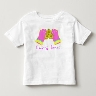 T-shirt Pour Les Tous Petits Enfant en bas âge T de coups de main