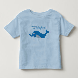T-shirt Pour Les Tous Petits Enfant en bas âge T de Whalephant