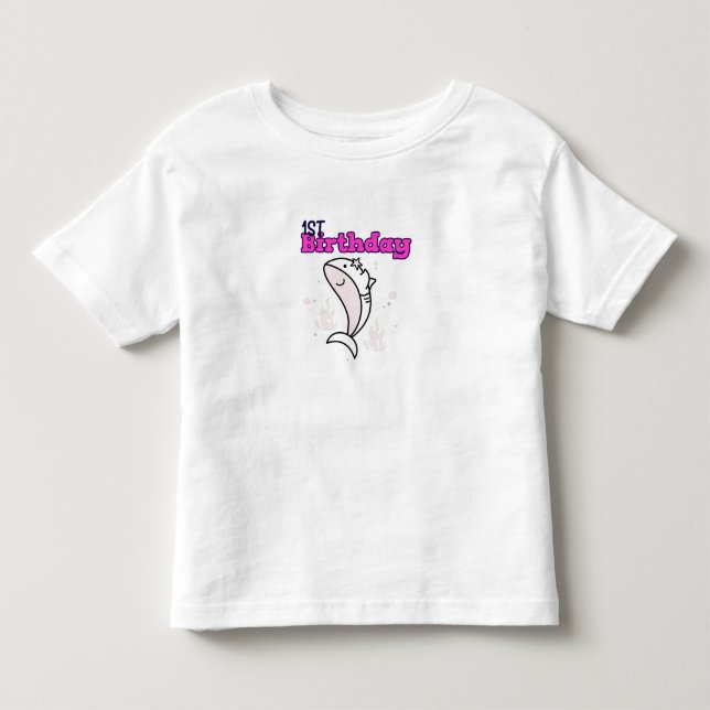 T-shirt Pour Les Tous Petits Enfants 1er anniversaire (Devant)
