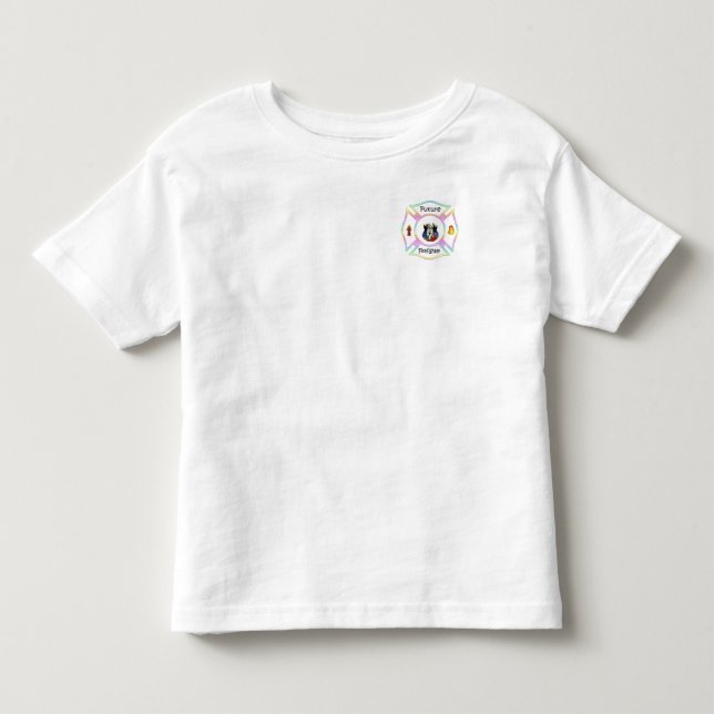 T-shirt Pour Les Tous Petits Enfants d'un FF d'avenir (Devant)