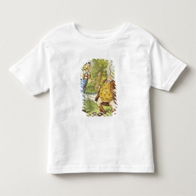 T-shirt Pour Les Tous Petits Engendrez William équilibrant une anguille sur son (Devant)