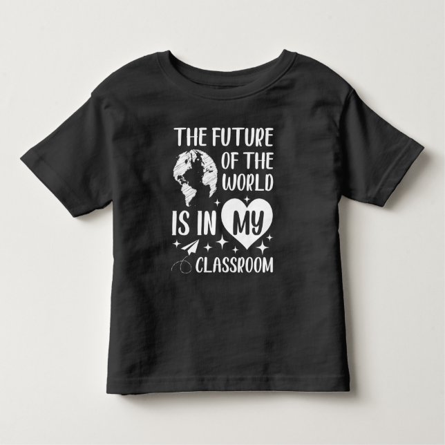 T-shirt Pour Les Tous Petits Enseignant préscolaire Diplôme d'études pour enfan (Devant)