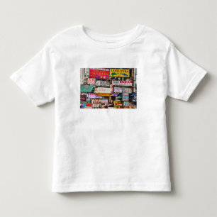 T-shirt Pour Les Tous Petits Enseignes au néon dans les rues de Hong Kong
