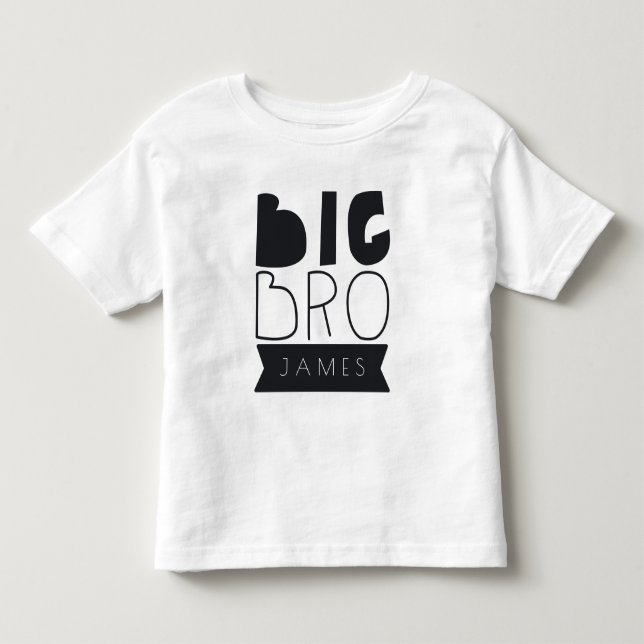 T-shirt Pour Les Tous Petits Ensemble Big Bro & Lil Bro (Devant)