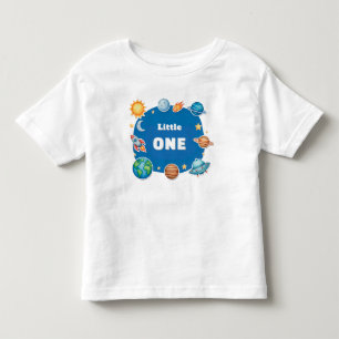 T-shirt Pour Les Tous Petits Ensemble de cliparts de cercle spatial