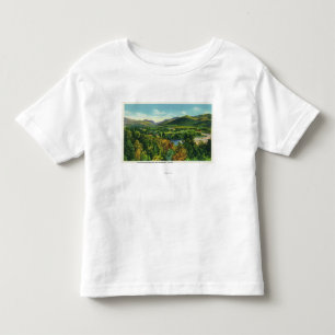 T-shirt Pour Les Tous Petits Entaille de Franconcia et vallée de Pemigewasset