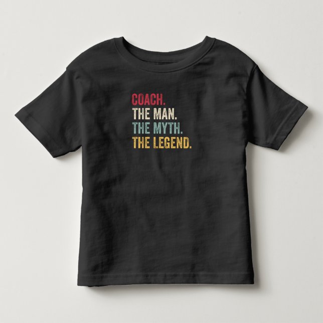 T-shirt Pour Les Tous Petits Entraînez L'Homme Le Mythe La Légende Drôle (Devant)