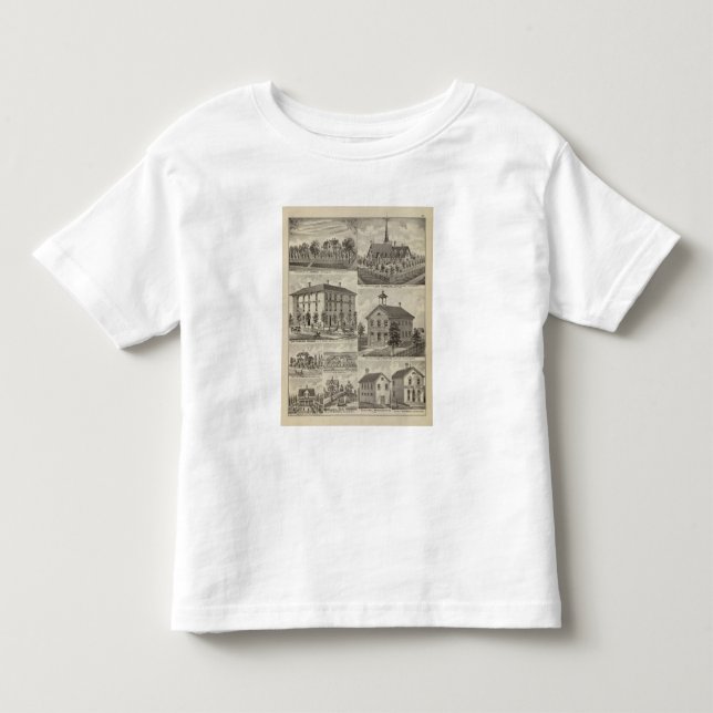 T-shirt Pour Les Tous Petits Environs du Minnesota (Devant)