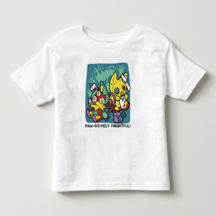 T-shirt Pour Les Tous Petits Épouvantablement mignon Chats monstrueux Hallowe