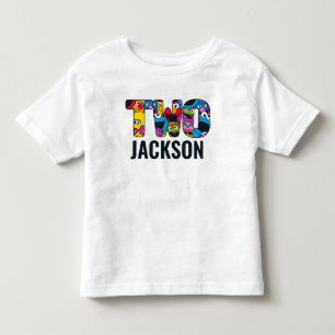 T-shirt Pour Les Tous Petits Équipage de Sesame Street modèle "Deux"