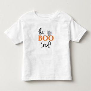 T-shirt Pour Les Tous Petits Équipage Halloween BOO