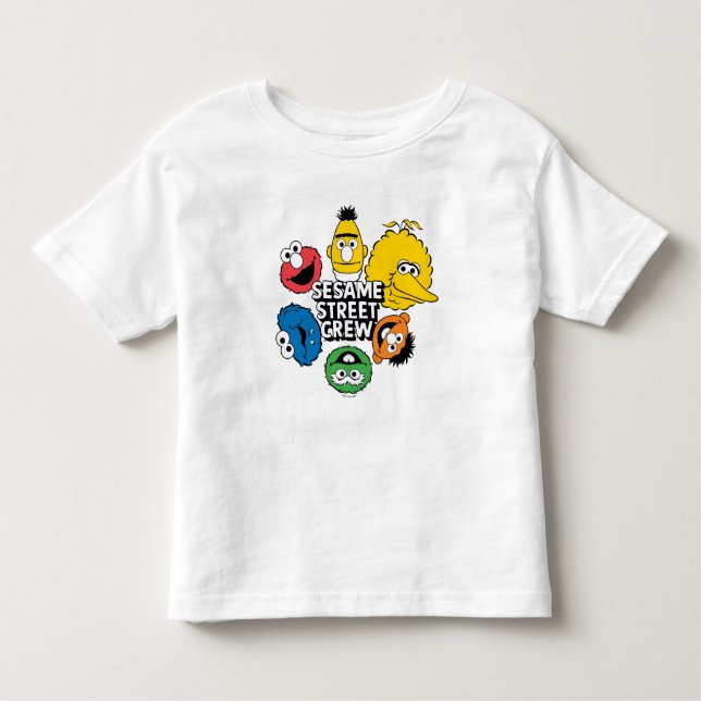 T-shirt Pour Les Tous Petits Équipe de 1, rue Sésame (Devant)