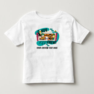 T-shirt Pour Les Tous Petits Équipe de bonbons Gang de Peanuts Halloween