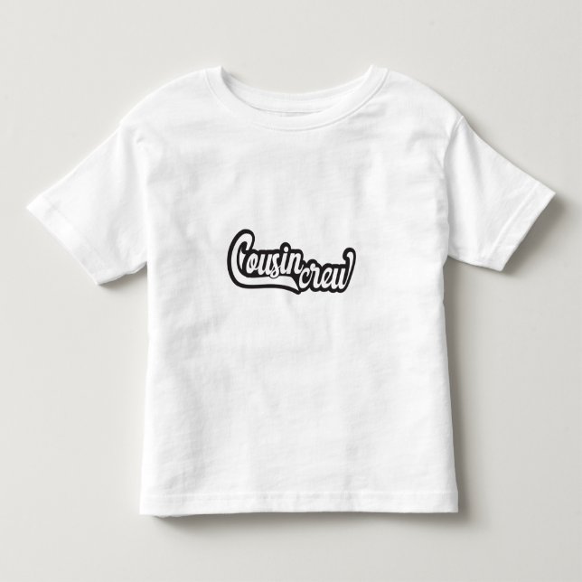 T-shirt Pour Les Tous Petits Équipe de cousins (Devant)