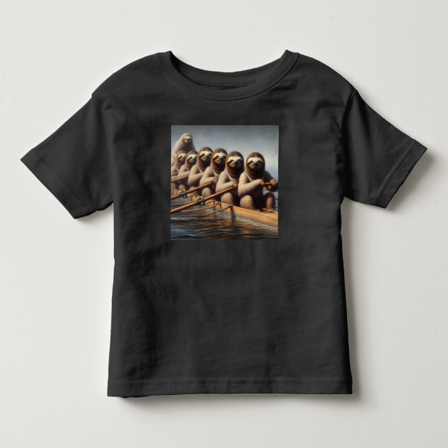 T-shirt Pour Les Tous Petits Équipe de remorquage (Devant)