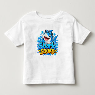 T-shirt Pour Les Tous Petits Équipe requin (garçon)
