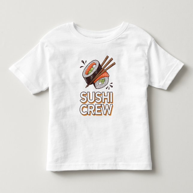 T-shirt Pour Les Tous Petits Équipe Sushi (Devant)