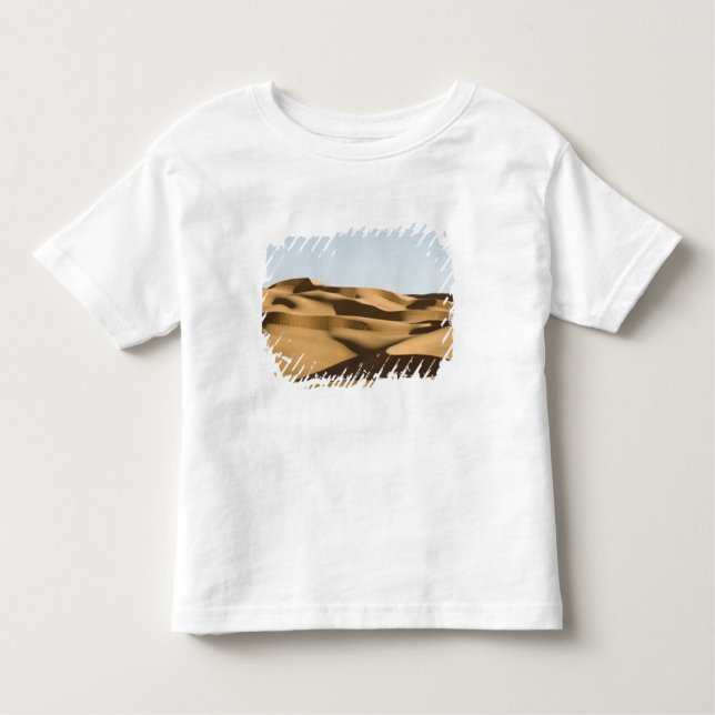 T-shirt Pour Les Tous Petits Erg Awbari, désert du Sahara, Fezzan, Libye. 3 (Devant)