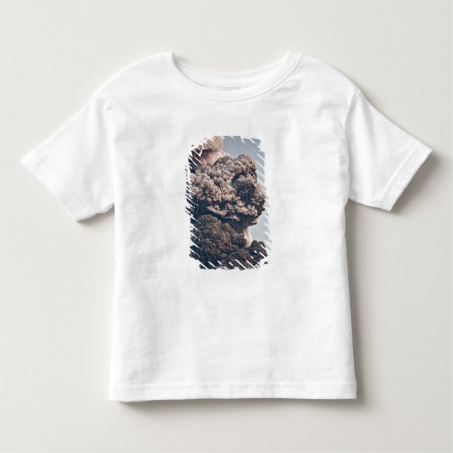 T-shirt Pour Les Tous Petits Éruption volcanique d'Eyjafjalljokull (Devant)