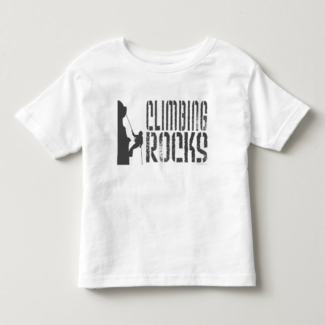 T-shirt Pour Les Tous Petits Escalade Rocks (Devant)